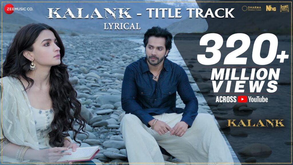 Kalank Lyrics in English and Hindi