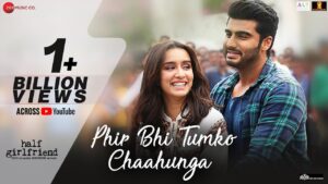 Mein Phir Bhi Tumko Chaahunga Lyrics in English and Hindi